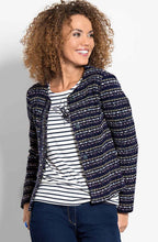 Textured Woven Knit Jacket