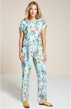 Tropical Print Jersey Top