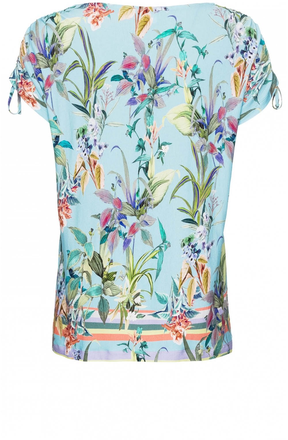 Tropical Print Jersey Top