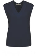 Vicky Deep Sea Blue Knitted Slip Over