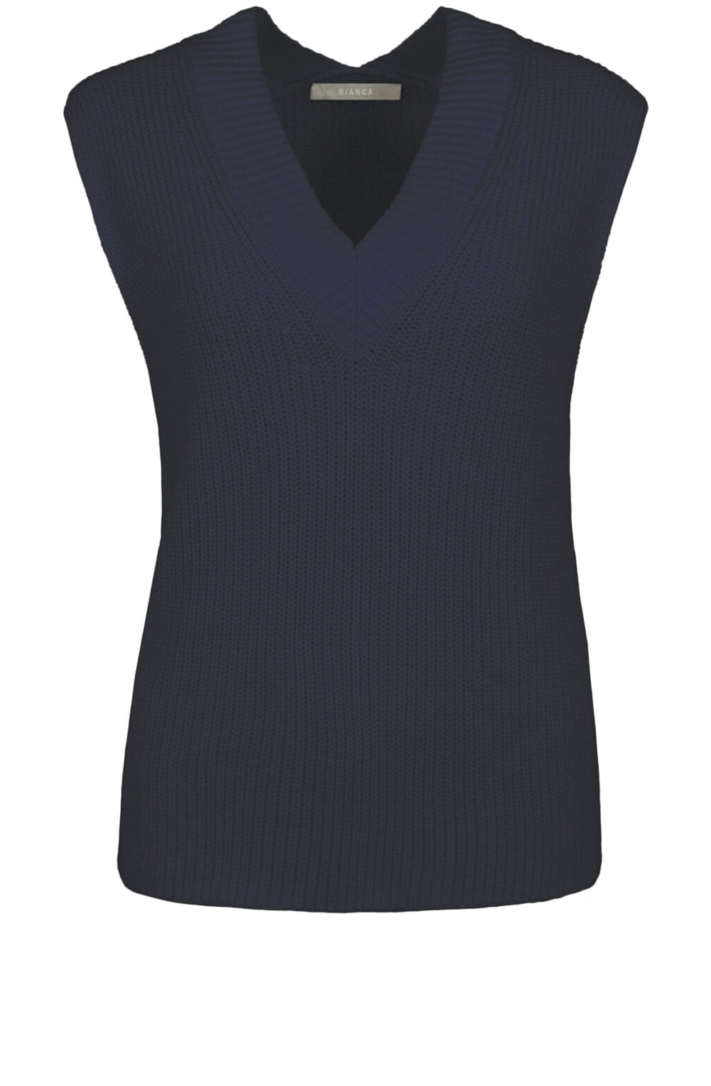 Vicky Deep Sea Blue Knitted Slip Over