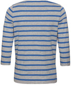 Waterfall Striped Floral Design Top