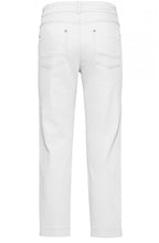 White Cropped Trousers