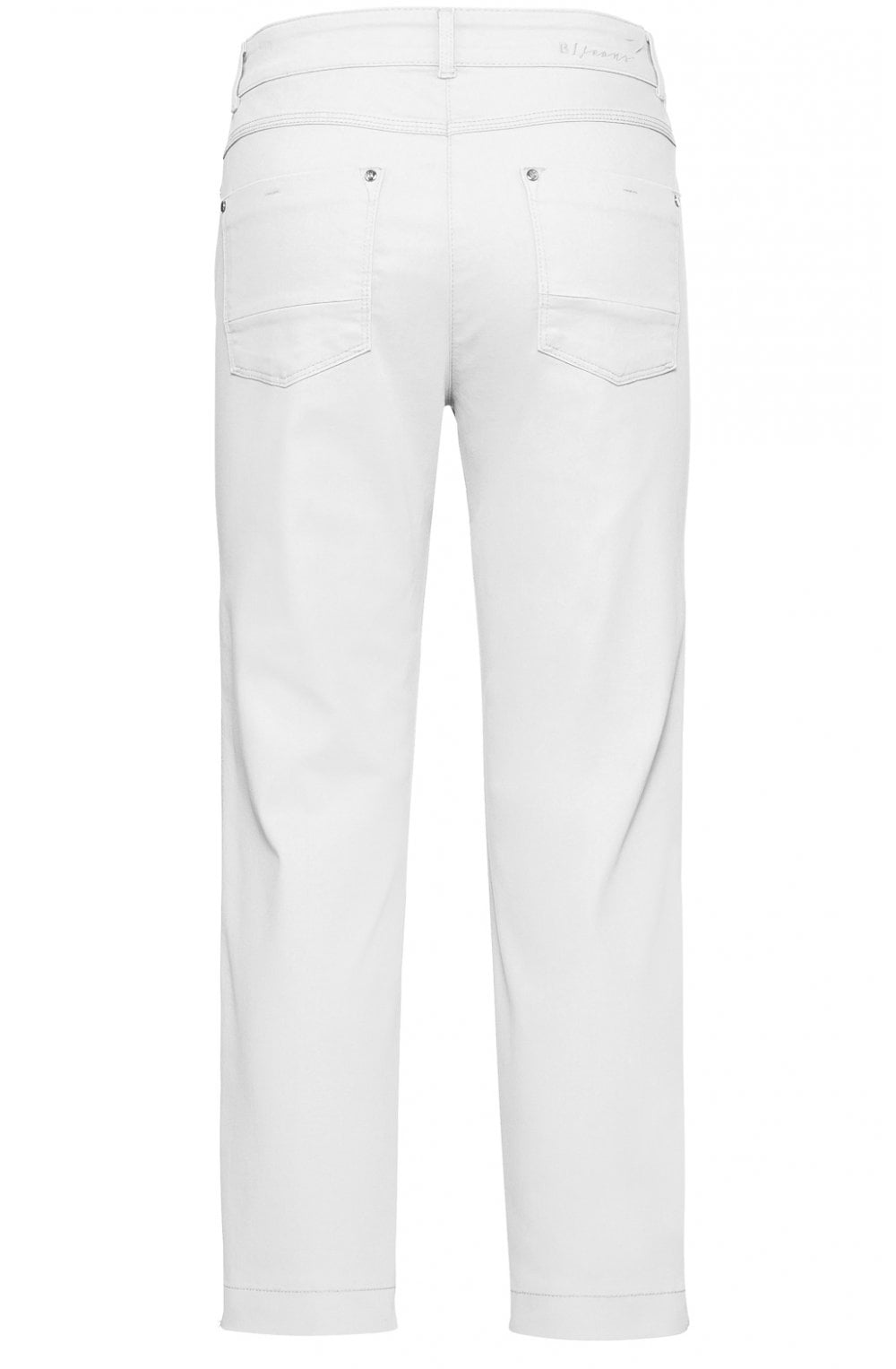 White Cropped Trousers