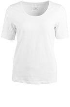 White Jersey T Shirt