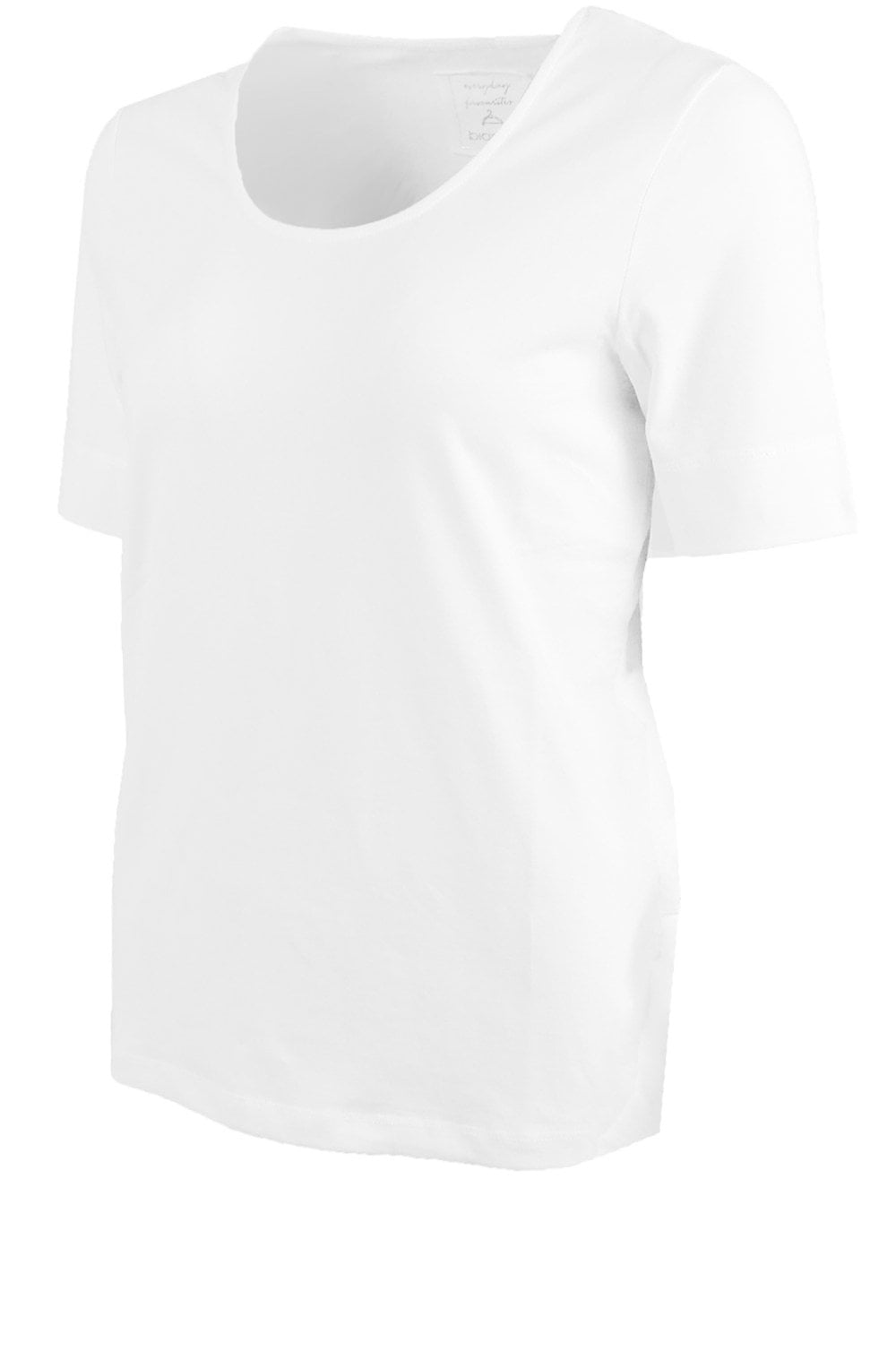 White Jersey T Shirt