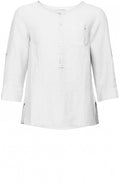 White Linen Blouse