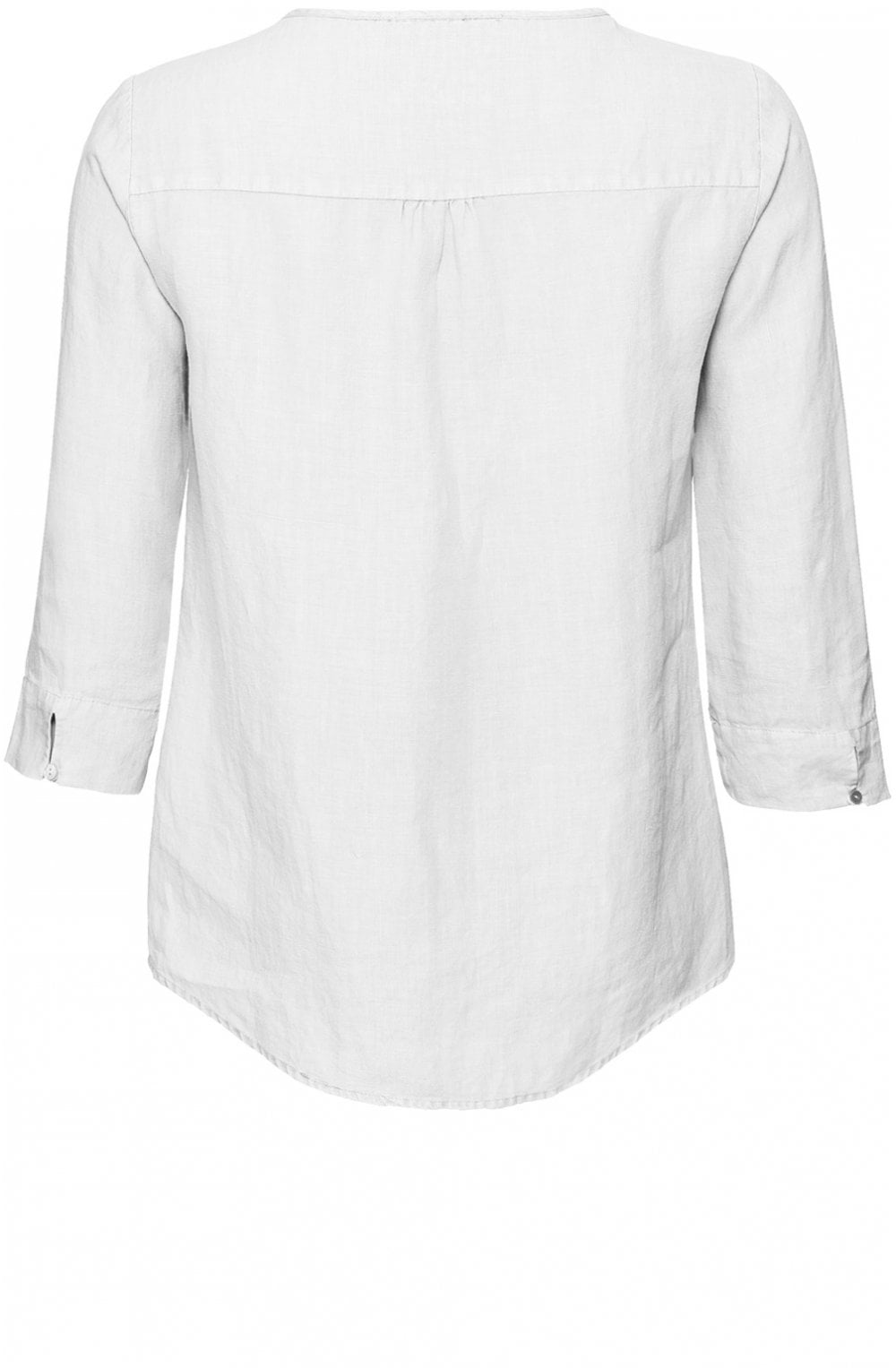 White Linen Blouse