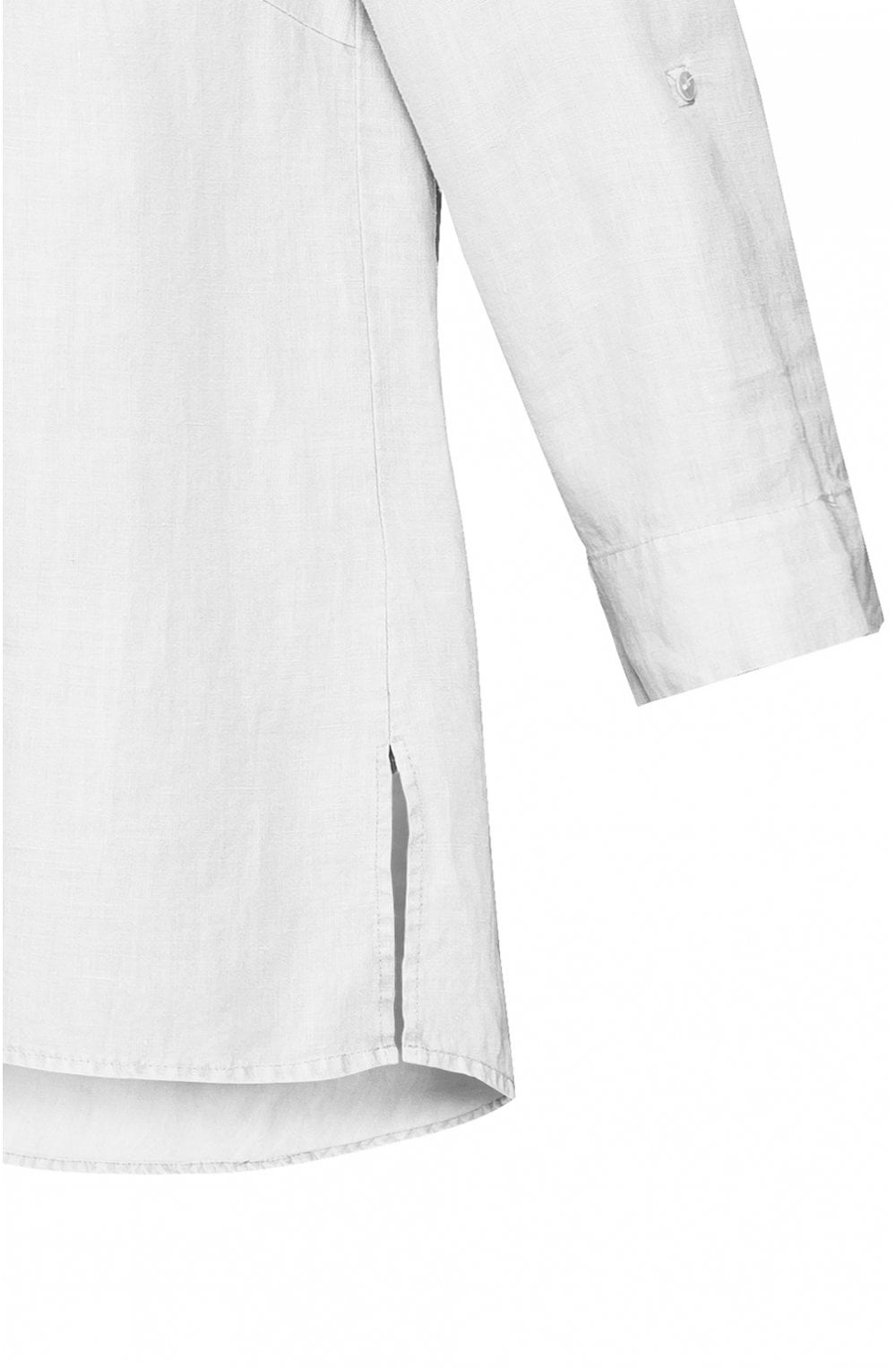 White Linen Blouse