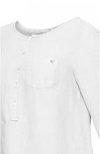 White Linen Blouse