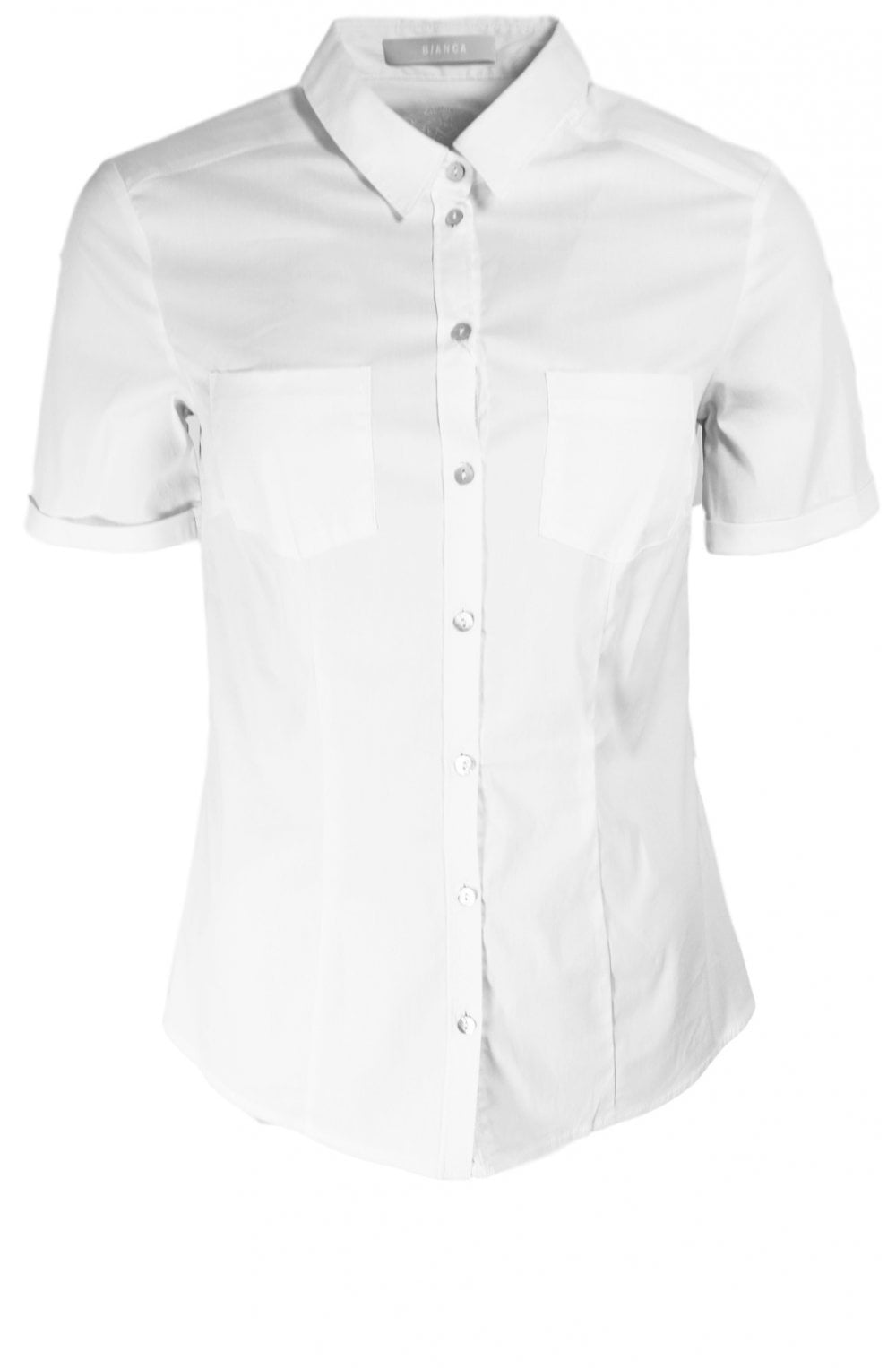 White Short Sleeved Blouse