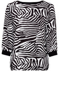 Zebra Print Top