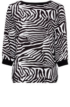 Zebra Print Top