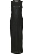 Black Glimmer Maxi Dress