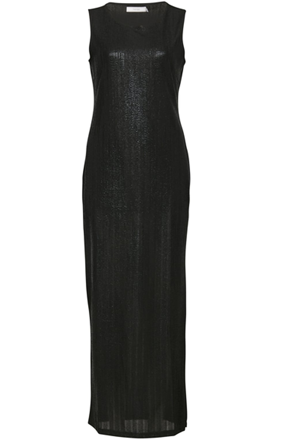 Black Glimmer Maxi Dress