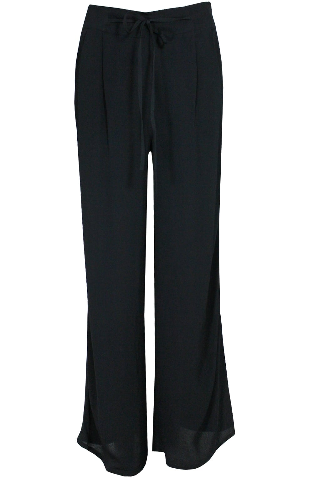 Black Wide Leg Trousers