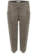 Fango Boot Leg Linen Trousers