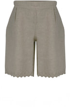 Fango Embroidered Linen Shorts