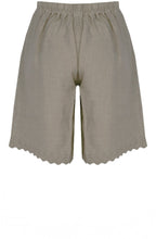 Fango Embroidered Linen Shorts
