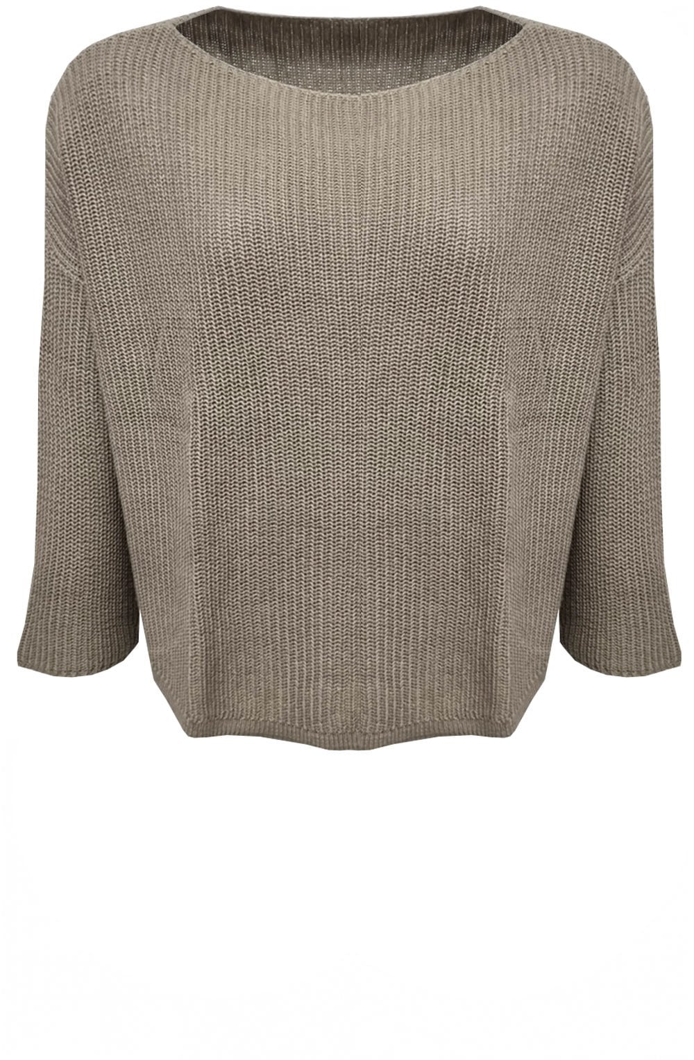 Fango Relaxed Side Split Pullover
