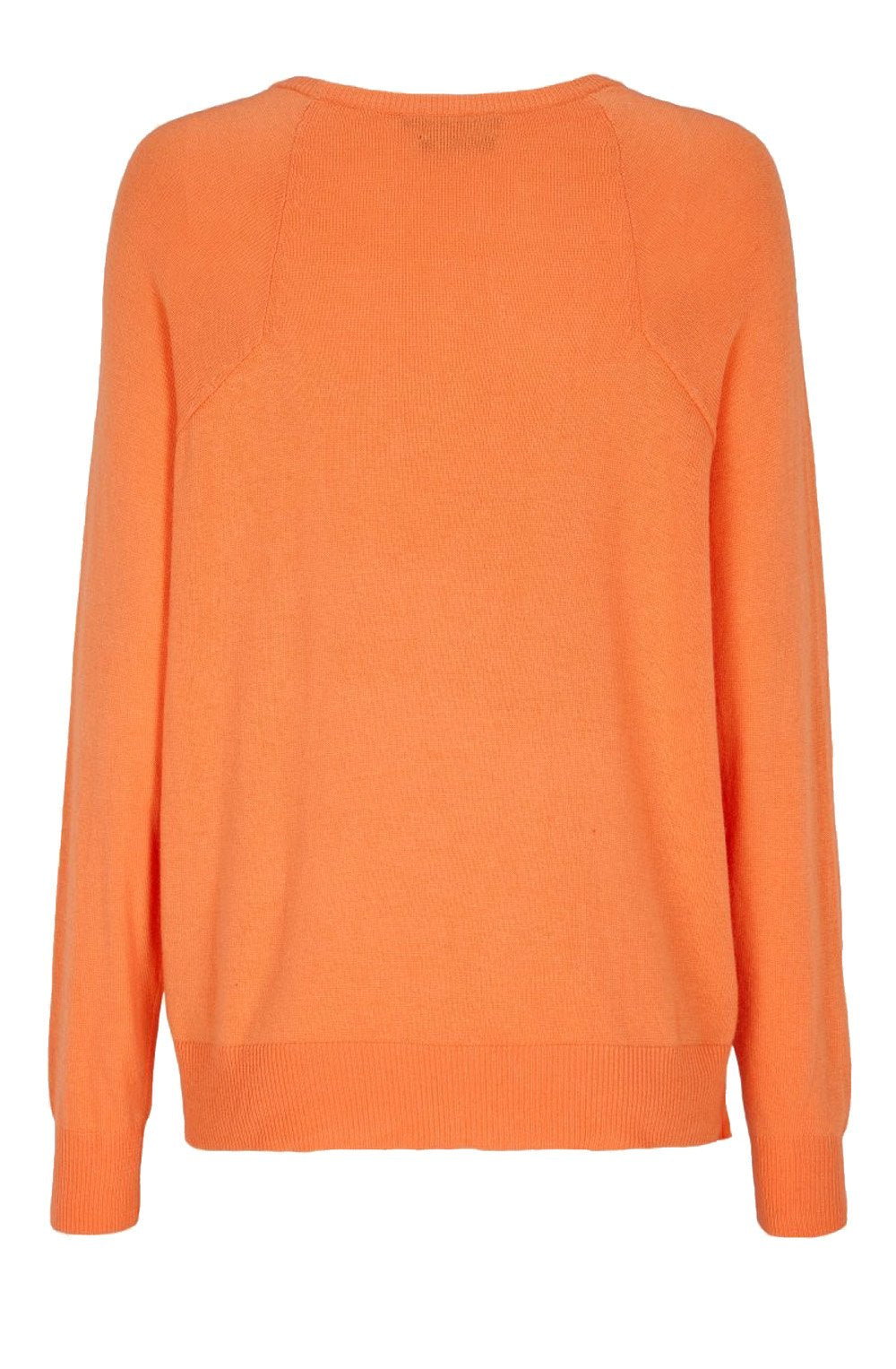 Boxy fit tangerine pullover