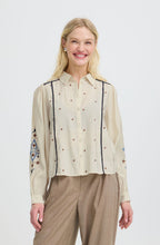Embroidered Tribal Design Shirt