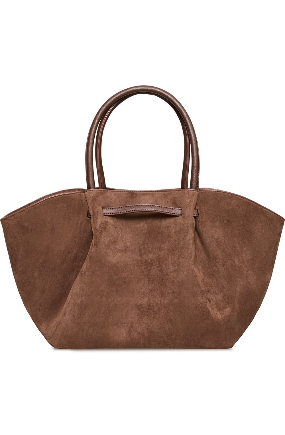 French Roast Faux Suede Tote Bag