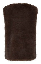 Java Melange Faux Fur Waistcoat