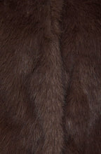 Java Melange Faux Fur Waistcoat