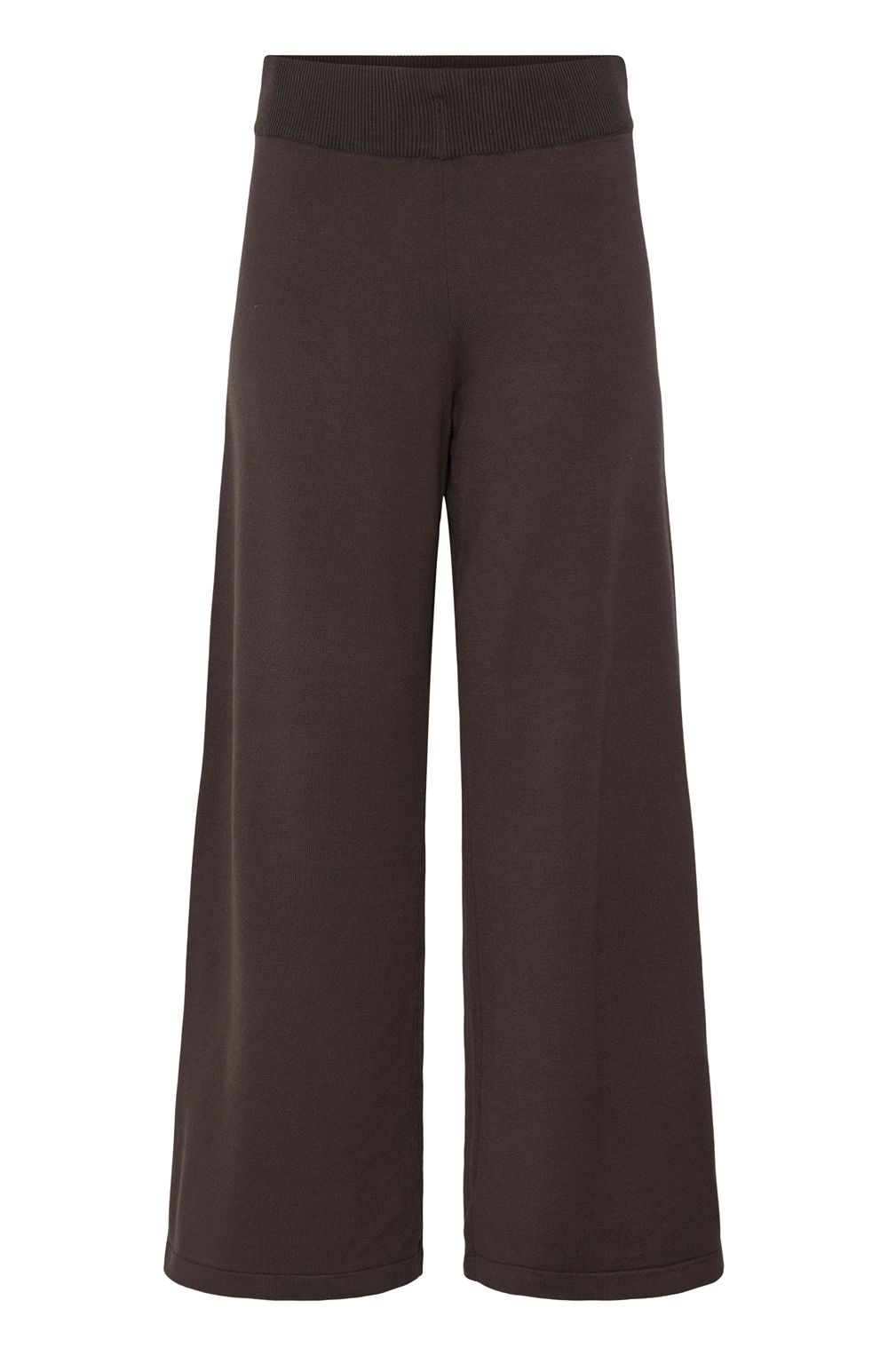 Java Brown Wide Leg fine Knit Trousers