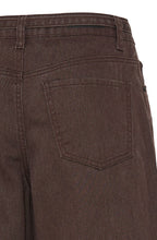 Java Brown Long Length Jean Shorts