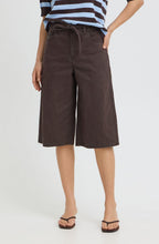 Java Brown Long Length Jean Shorts