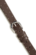 Java Brown Faux Leather Belt