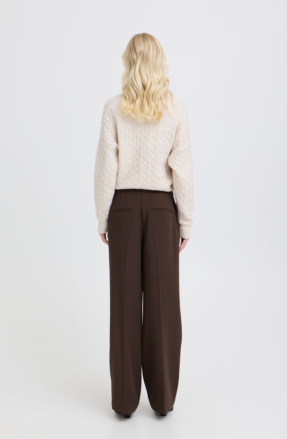 Java Brown Barrel Fit Earl Trousers