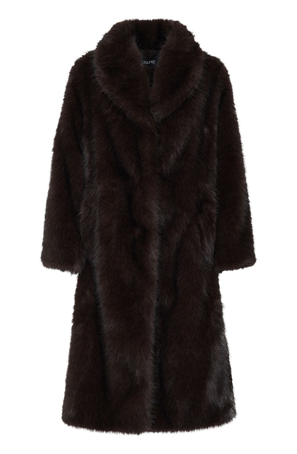 Java Brown Faux Fur Coat