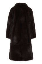 Java Brown Faux Fur Coat
