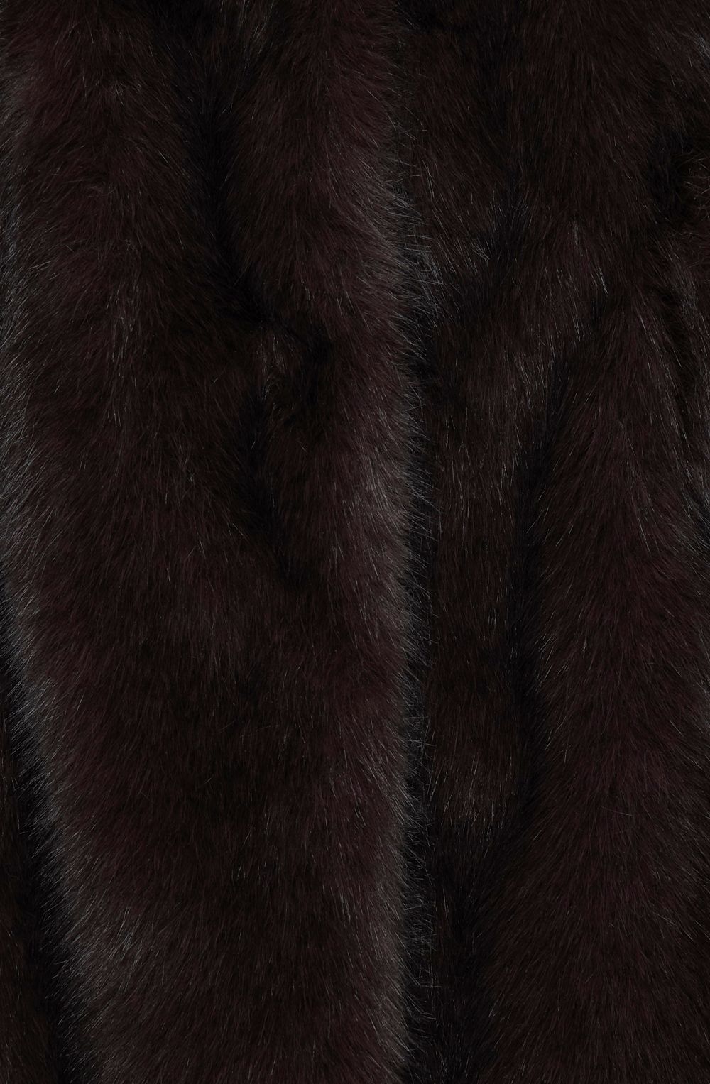 Java Brown Faux Fur Coat