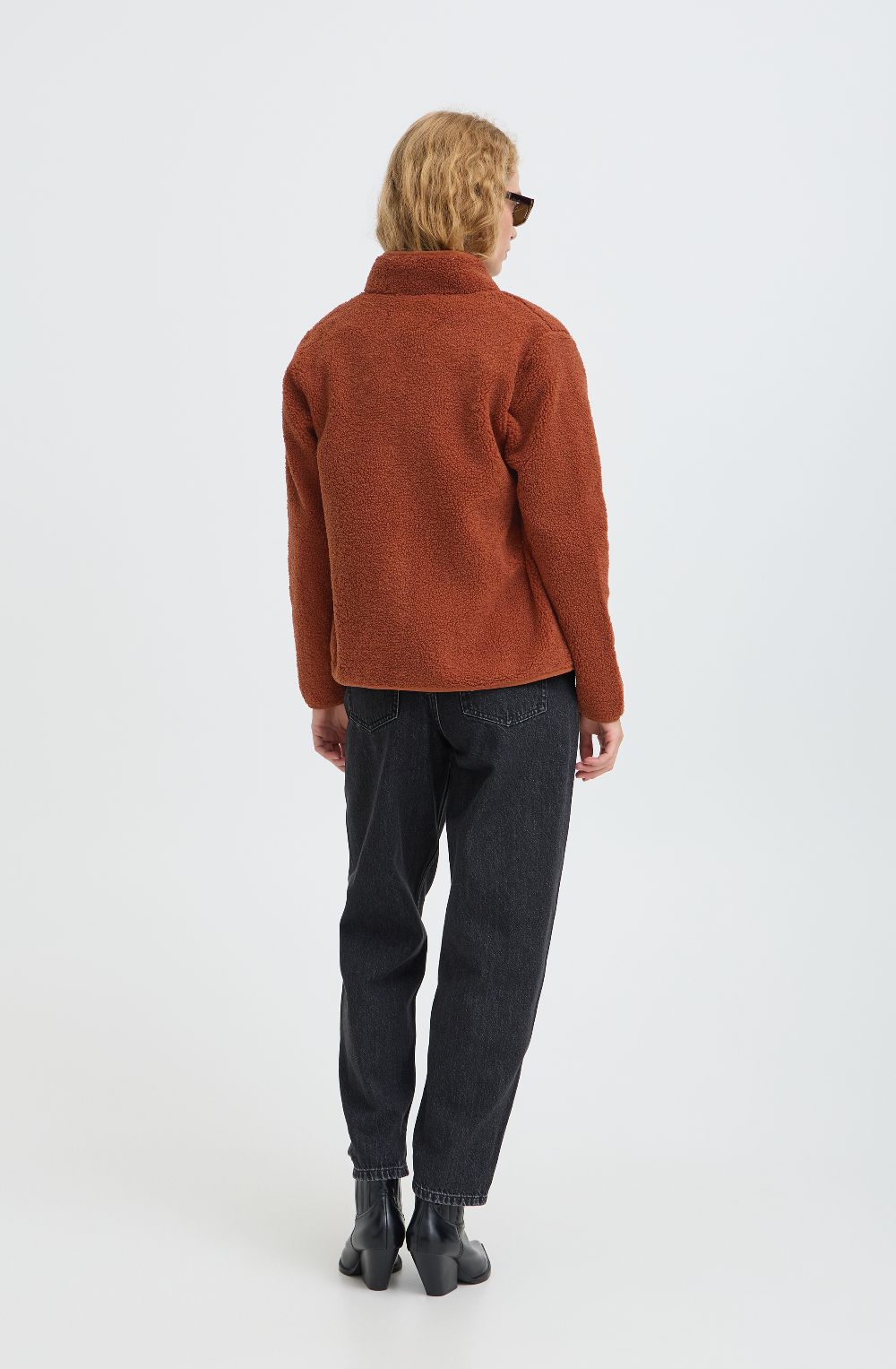 Smoked Paprika Teddy Coat