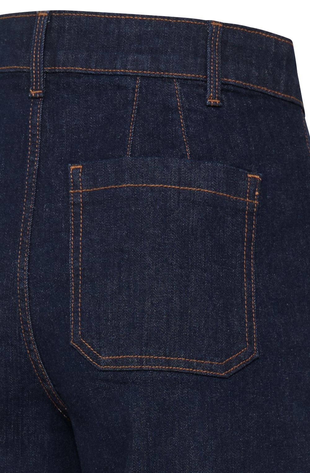 Rinse Blue Komma Wide Leg Jeans