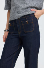 Rinse Blue Komma Wide Leg Jeans