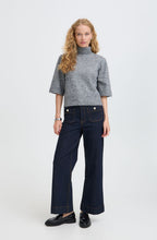 Rinse Blue Komma Wide Leg Jeans
