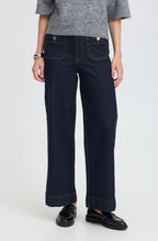 Rinse Blue Komma Wide Leg Jeans