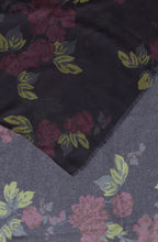 Fudge Winter Rose Floral Scarf