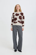 Fudge Manda Floral Knit Jumper
