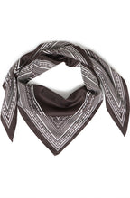 Java Paisley Silk Touch Triangle Scarf