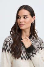 Birch Java Fair Isle Knit Jumper