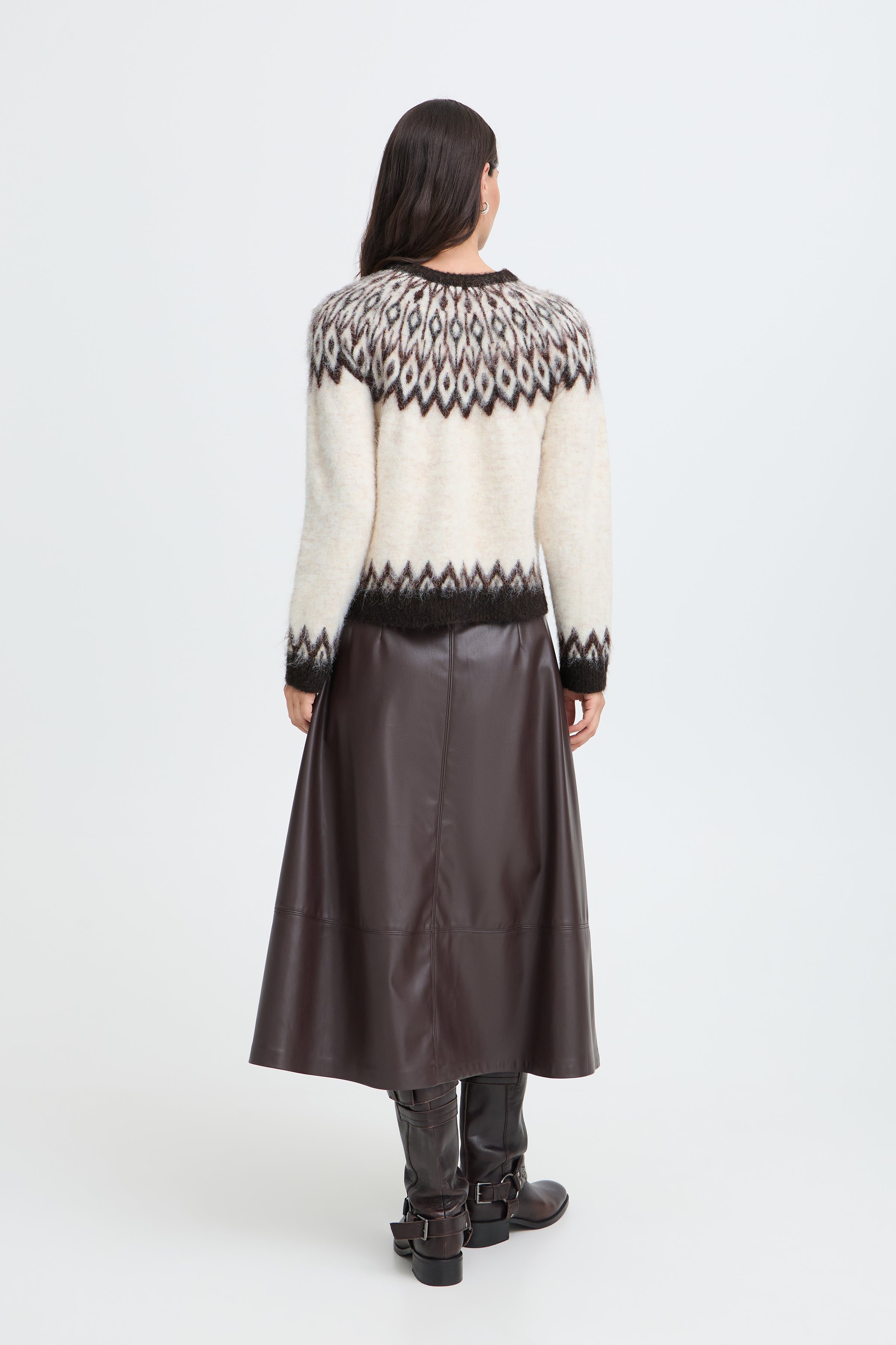 Birch Java Fair Isle Knit Jumper