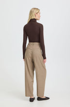 Java Brown Pamila Polo Neck Top