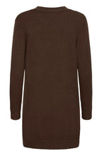 Java Brown Nonina Open Front Cardigan