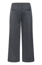 Rizetta Dark Grey Wide Ankle Length Trousers